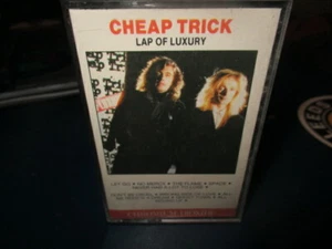 1988 CHEAP TRICK Lap Of Luxury Canada Import Chrome Cassette Epic FET 40922 NM - Picture 1 of 2
