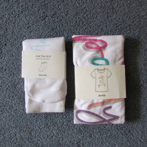 NEW Wife Of The Party Miss To Mrs Small Crew Neck T-Shirt & Socks Bachelorette - Picture 1 of 2