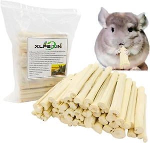 300G Snacks Sweet Bamboo Chew Toy for Rabbits Chew Sticks for Hamster Chinchilla - Picture 1 of 9