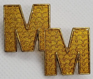 DISNEY Pin Trading ~ The Disney Store ~ Mickey Mouse Monogram "MM" ~ 2018 - Picture 1 of 8