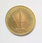 Münze Medaille Shell Rakete Triebwerk Jupiter C Werner von Braun 1958