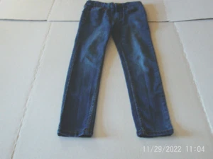 Boys Lee Blue Jeans Skinny Fit Size 7 Straight Leg 23 inch Waist - Inseam 20.5 - Picture 1 of 4