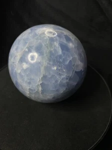 Blue Calcite Sphere (BC003) - Picture 1 of 4