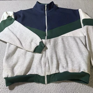 Gear For Sports Jacket Sweatshirt Medium Color Block XXL Warm Up Full Zip Pocket - Picture 1 of 14