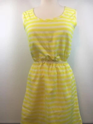Vestido para mujer Azura amarillo y blanco talla S Foto 1 de 4