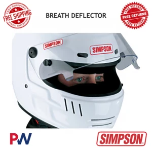 Deflector de respiración flexible Simpson Racing #97022 - Imagen 1 de 6