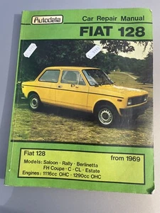 Autodata Car Repair Manual Fiat 128 1969-80 - Picture 1 of 2