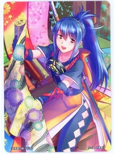 Oboro Marker - Fire Emblem 0 Cipher Marker Card - FE Fates - 03/2017 Promo NM - Foto 1 di 2