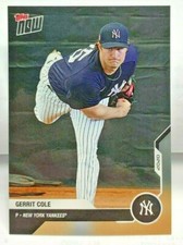 Gerrit Cole 2020 Topps Now Road To Opening Day #OD-38 - NEW YORK YANKEES SP /854