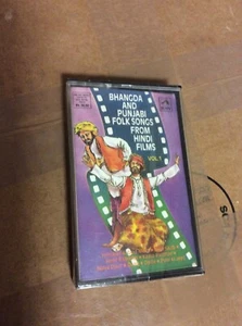 Bhangda & Punjabi Folk Songs from Hindi Films Vol 1 - HMV cassette tape like new - Picture 1 of 3