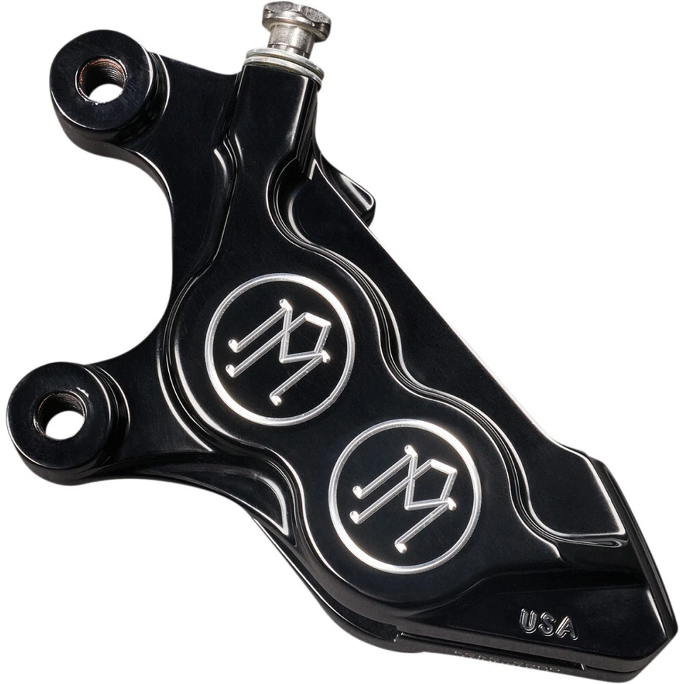 Performance Machine 4-Piston Brake Caliper Contrast Cut Left Front 0052-2425-BM - Image 1 of 1