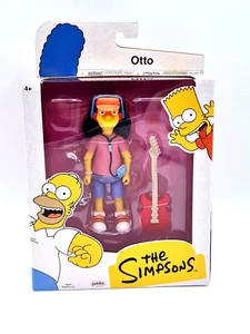 FIGURA DE ACCIÓN DE LOS SIMPSON OTTO JAKKS PACIFIC CONDUCTOR DE AUTOBÚS 2024 ¡EN MANO!! - Imagen 1 de 3