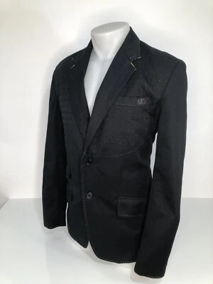 Impresionante ARTFUL DODGER Cónico ¿Alterado? Chaqueta Blazer CUELLO ABATIBLE S/M EXCELENTE Foto 1 de 4