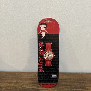 Betty Boop Watch 2011 King Features Syndicate 42mm Case Silver Tone Stretch Band - Picture 1 of 8