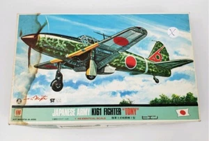 Vintage Otaki esercito giapponese KI61 caccia "Tony" scala 1:48 scatola aperta/borse sigillate - Foto 1 di 7