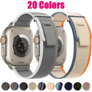 Trail Loop Nylon Watch Band For Apple Watch 11 10 9 8 7 6 SE 5 4 3 2 1 Ultra - Picture 1 of 44