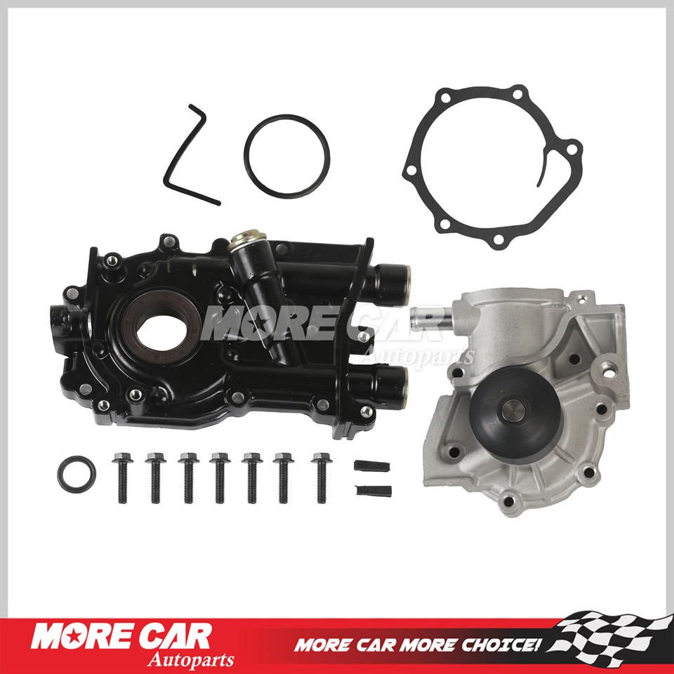 Water Pump Oil Pump fit 90-10 Subaru Impreza Forester Legacy Outback 2.2L 2.5L - Image 1 of 4
