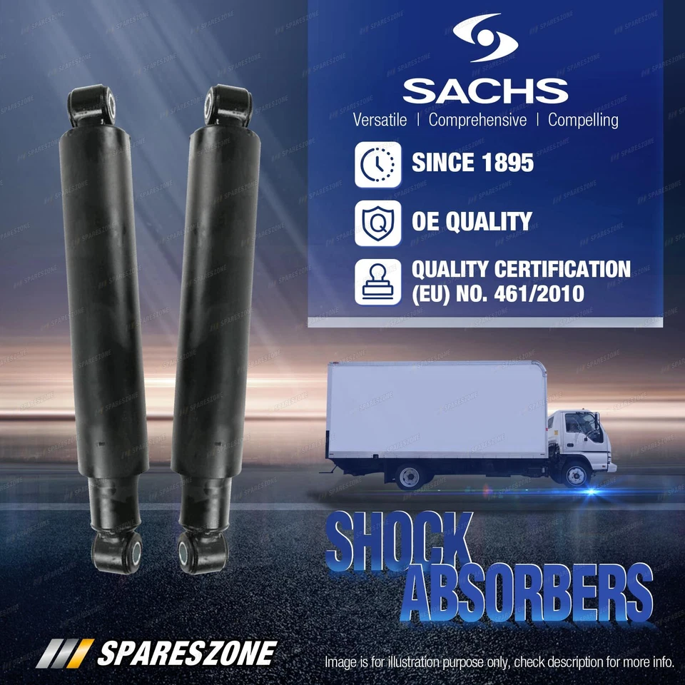 Front Sachs Truck Shock Absorbers for Iveco Daily Series Van Cab Chassis Turbo - image 1 of 2