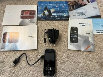 Original Nokia E75 3G HSDPA Wi-Fi Bluetooth GPS Radio Slider QWERTY Phone 2.4 in - Image 1 of 4