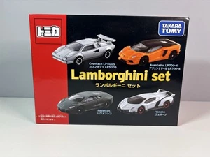 Set regalo collezione Takara Tomy Lamborghini scala 1:64 - nuovo - UK STOCK - Foto 1 di 4