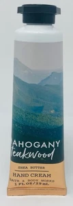 Bath & Body Works Mahogany Teakwood Hand Cream Travel Size 1 fl oz - Picture 1 of 1