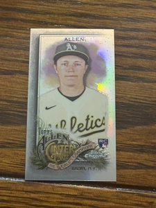 Nick Allen 2022 Allen & Ginter Chrome Mini Refractor #221 A's Athletics Rookie - Picture 1 of 2