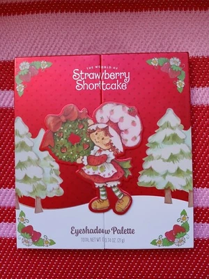 Strawberry Shortcake Christmas Holiday Themed Eyeshadow Palette - 12 Shades - Image 1 of 4