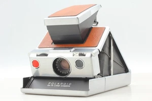 [MINT] Polaroid SX-70 Instant Land Camera Brown Leather Folding Film From JAPAN - Picture 1 of 11