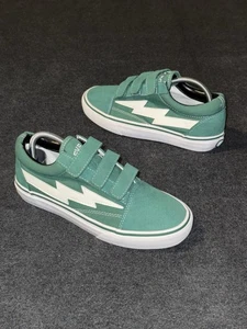 Revenge X Storm ORG Men's Boys Size 5.5 Storm Green Straps Tennis Athletic Shoes - Picture 1 of 10