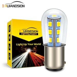 BA15D Ampoule LED Indicateur De Voiture 1142 Feu Stop 6V Blanc/Blanc Chaud - Imagen 1 de 9