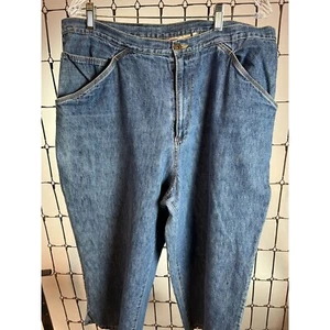 Faded Glory Denim Capri Jean  18W Blue  Denim Cotton - Picture 1 of 18