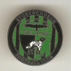 STOKENCHURCH FC LAPEL BADGE DB - Picture 1 of 1