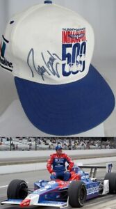 VINTAGE Indianapolis 500 Hat AUTOGRAPHED by ROBBY GORDON racing 1994 Formula