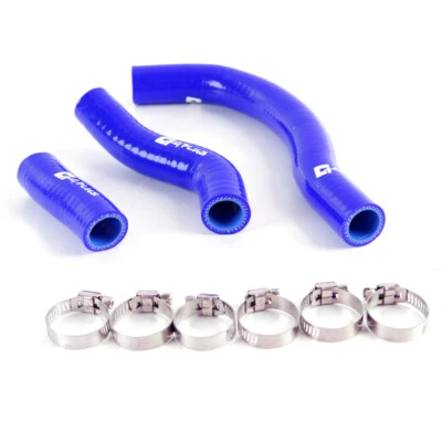 ПОДХОДИТ ДЛЯ KTM 450SXF 450 SXF 2007 2008 2009 СИНИЙ СИЛИКОНОВЫЙ ШЛАНГ РАДИАТОРА  - Изображение 1 из 4