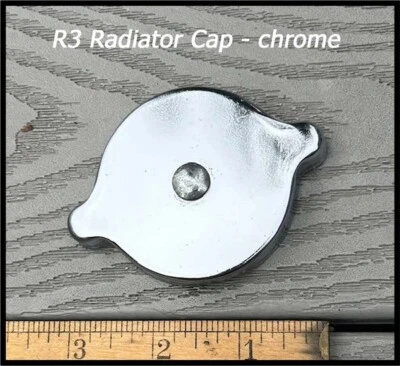 NOS 1940-1948 Chrome R3 Radiator Cap Plymouth Convertible Dodge Chevrolet Truck - Изображение 1 из 4