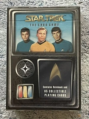 Star Trek The Card Game Starter Deck *Sealed* Fleer Skybox 1996 CCG - Image 1 of 2