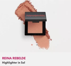 Reina Rebelde Highlighter in SOL Warm Peach 2.8g/.98oz Full Size - Picture 1 of 7