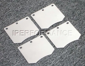 Titanium Brake Pad Shim Heat Shield Set for Ford Cortina, 1970-1982, Front - Picture 1 of 3