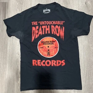 The Untouchable Death Row Records Vinyl Medium Tshirt *Stains See Pics* Ripple J - Picture 1 of 4