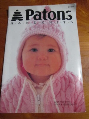 KNITTING PATTERN  BOOK PATONS LOTS FOR TOTS   GREAT **** MUST SEE - Image 1 of 4