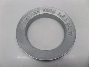 Mettler 1000g Circular Calibration Weight 8,5g/cm³ - Picture 1 of 4