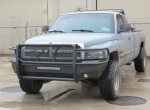 New Ranch Style Smooth Front Bumper 94-01 Dodge Ram 1500 96-02 Ram 2500 3500 - Picture 1 of 3