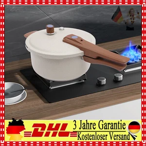 7L 24cm Edelstahl-Schnellkochtopf zum Kochen Explosionsgeschützter Topf 7.4 Qt - Bild 1 von 13