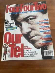 VIER VIER ZWEI erste Ausgabe September 1995 Frottee Venables Cover UK Fußballmagazin - Bild 1 von 1