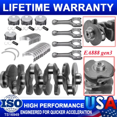Engine Rebuild Kit Crankshaft For 2015 2016-2022 2.0 TSI Audi A4 A6 Q5 Q7 VW GTI - Image 1 of 4