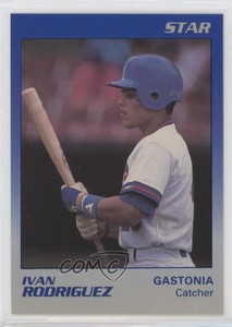 1989 Star Gastonia Rangers Ivan Rodriguez #20 HOF
