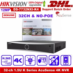 Hik Original Brand GENUINE 12MP 32CH DS-7732NXI-K4 AcuSense 4SATA K Series - Bild 1 von 13