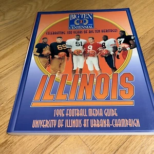 1995 UNIVERSITY OF ILLINOIS / FIGHTING ILLINI FOOTBALL GUIDE Book - Imagen 1 de 18