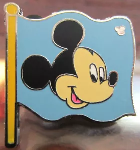 Hidden Mickey Disney Figur Pin - Mickey Flagge Trading Pin - Bild 1 von 1