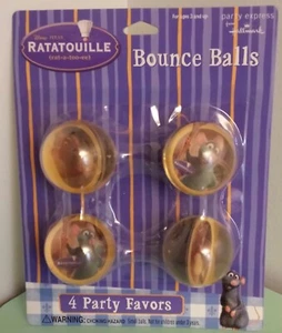 Disney Pixar Ratatouille Party Bounce Balls, 7 packs of 4 balls ea; 28 balls tot - Picture 1 of 8